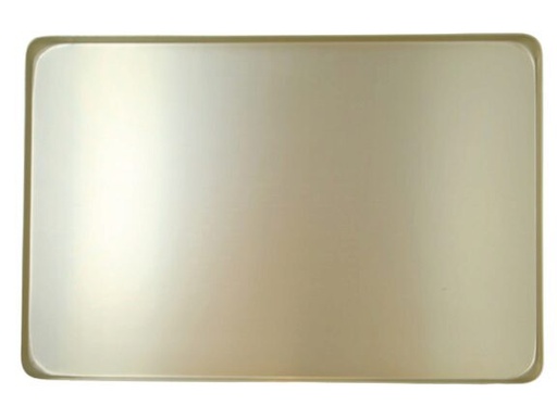 [53304032] GOLD ALUMINUM TRAY 48X32X2CM