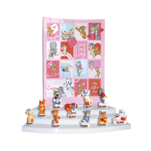 [60229118] PORSELEINEN BONENKIST "TOM & JERRY LOVE" ***NIEUW 2025***