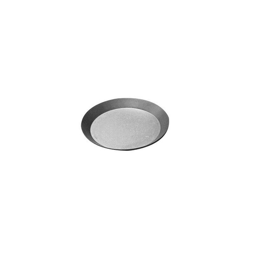 [51401222] ALUMINIZED PIE PLATE Ø21.5 CM PLAIN EDGE 25MM FLARE