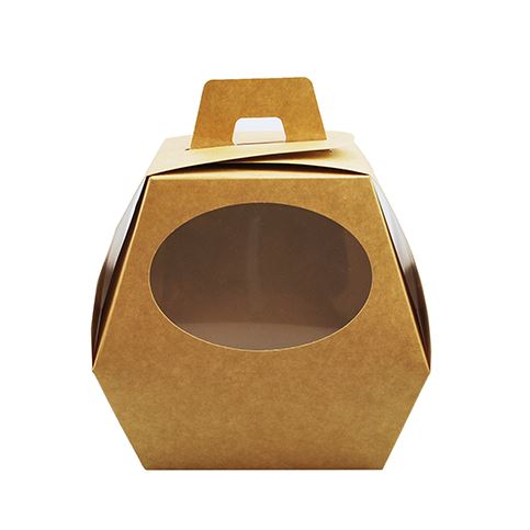 [61704015] BALLOTOEUF N°2 KRAFT WITH WINDOW 17CM 25PCS