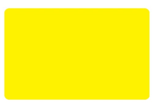 [57665019] +EDIKIO CARTES PVC JAUNES - 0,76 MM - 86X54MM  ACCES/FLEX/DUPLEX  PAQUET DE 100 PCES