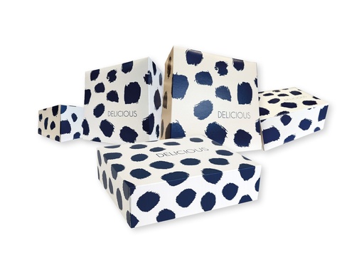 [25901211] STANDARD CAKE BOX 21X8CM FOST+INCLUDED 100 PIECES