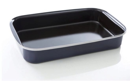 [57663063] BK FORTALIT PLAT A FOUR ACIER EMAILLE  40X24CM