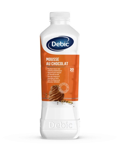 [06020199] DEBIC CHOCOLATE MOUSSE 1L