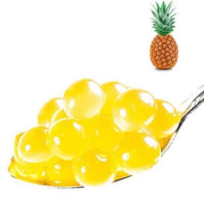 [25101226] BLACK COFFEE PERLES DE FRUITS 3,4KG GOUT ANANASP/BUBBLE TEA