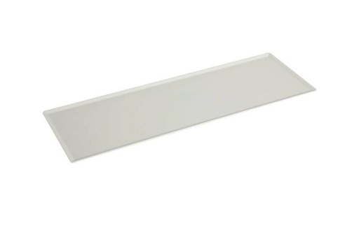 [53302062] WIT PLEXI DIENBLAD "SMOKE" 60X20CM H5MM