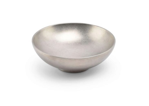 [60252039] Kom 22xH7,5cm dubbelwandig vintage zilver Host
