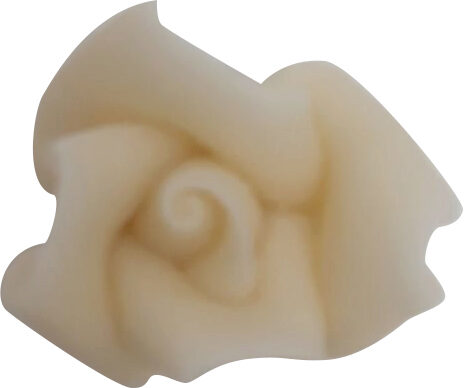 [70406974] ROSES MASSEPAIN 5 PCES  BLANCHE 5 PCES