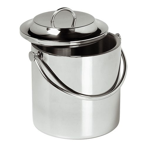 [54914095] SEAU GLACONS INOX 18/10-0.9L DOUBLE PAROI 13XH17CMA/COUV