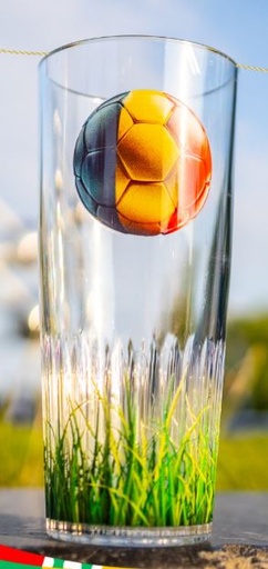 [70200476] + VERRES BELGIQUE FOOT EN POLYMERE 4PCS *LIQUIDATION*