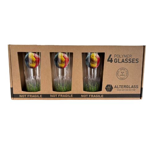 [70200476] EURO 2024 POLYMEER GLAZEN 4ST