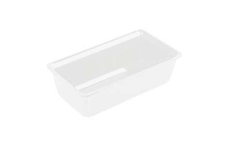 [57663940] RECTANGULAR SALAD BOWL 2.0 KG WHITE 24 X 17.5 X 10 CM