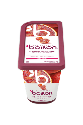 [02100095] ❄️BOIRON 541 PURÉE SANS SUCRE ORANGE SANGUINE 100% 6X1KG = KG