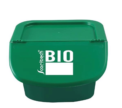 [50611195] INGREDIENTENBAK DEKSEL 15L GROEN BIO 40X43CM