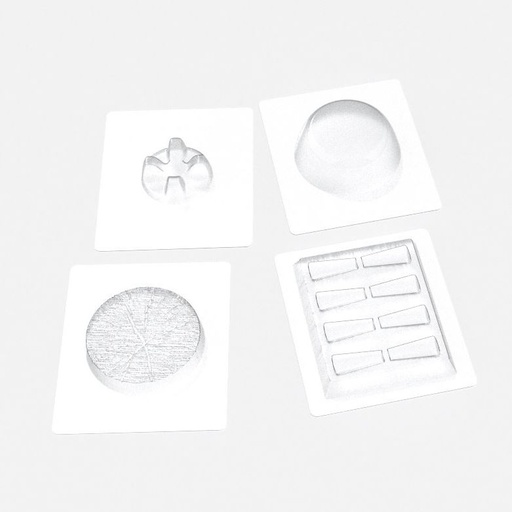 [08057391] 087191 PCB GESMOLTEN MALLEN VOOR 8 STUKS 4 ONTWERPEN 26STKS ***OP/ORDER***