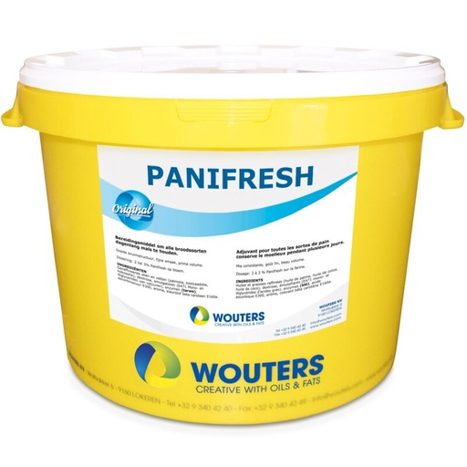 [05040180] WOUTERS PANIFRESH BROODPASTA 20KG = KG