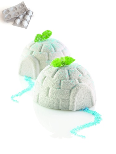 [51657185] SILIKOMART VORM IGLOO DIAM 38MM H42MM VOL 115ML CURVEFLEX=STUK