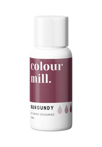 [08055906] COLOUR MILL LIPOSOLUBLE KLEURSTOF BURGUNDY-BORDEAUX20ML