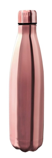 [60250854] NERTHUS STAINLESS STEEL BOTTLE 750ML "ROSE GOLD" DOUBLE WALL