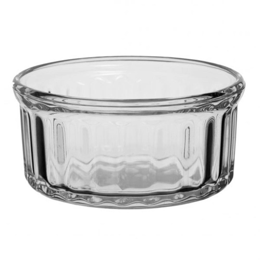 [60507002] PYREX RAMEQUIN EN VERRE BOROSILICATE Ø10CM HT 5CM 0,25L -40 À +300°C