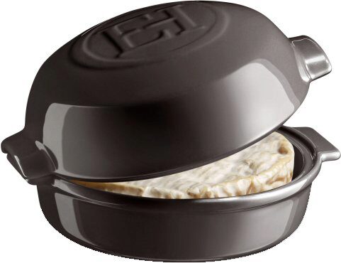 [57690007] EMILE HENRY FONDUE CAMEMBERT ZWART HOUTSKOOL DONKERGRIJS
