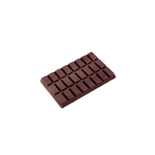 [70410653] MOULE À CHOCOLAT TABLETTE 205GR CW1429 13.5X27.5CM 1X3 "DUBAI"