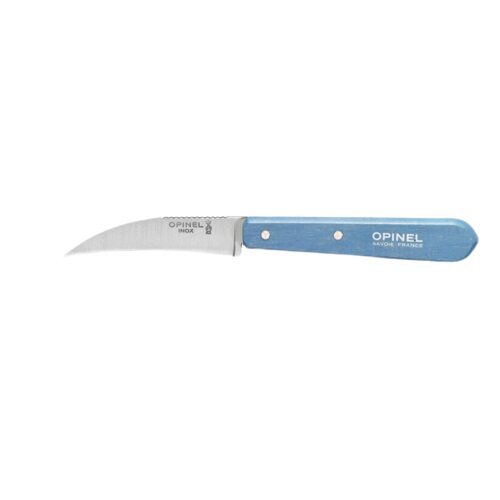 [54917657] OPINEL GROENTEMES N°114 ROESTVRIJ STAAL/HOUT BLAUW