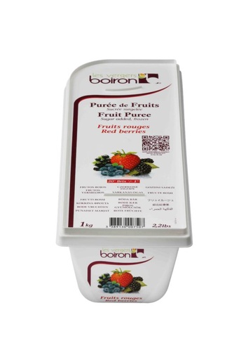 [02100072] BOIRON 750 PUREE FRUITS ROUGES 100%  1KG