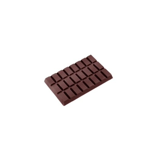 [70410654] CHOCOLATE TABLET MOLD 138GR CW1430 13.5X27.5CM 1X3