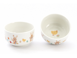 [61700482] LOUIS EN VRIENDEN KONIJNENKOM Ø10,5CM HT 6CM