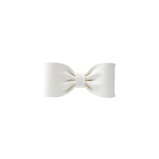 [08058442] 1011485 NOEUD BLANC 10X5 CM 12PCS ***S/CDE***