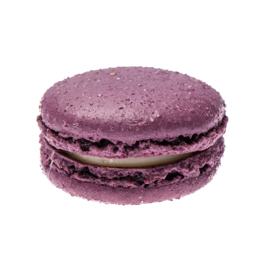 [02060150] M&A ZOETE MACARONS VIOLET Ø 4,5CM 70X20GR