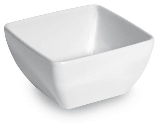 [57661078] HENDI WITTE MELAMINE SALADEKOM 13X13XH6.5CM