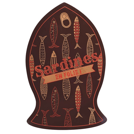 [08058298] 088167 PCB FEUILLES IMPRIMÉES SARDINES EN FOLIE POUR TABLETTE POISSONS 10PCS ***S/CDE***