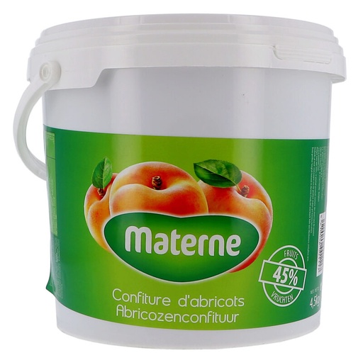 [05100636] MATERNE CONFITURE ABRICOT PATRIA 4,5KG
