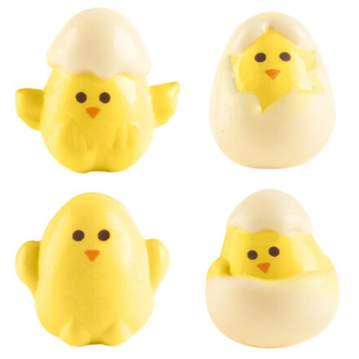 [08030928] 69884 KUIKEN 3D 3,5CM 72STUKS=DOOS