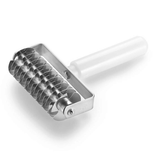 [50802175] STAINLESS STEEL DIAMOND VINE ROLLER 12CM