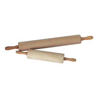 [57660565] 33CM DIAMETER 6,6CM BEUKEN DEEGROLLER MET HANDGREPEN