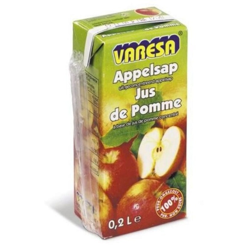 [06100602] BOISSON VARESA JUS DE POMME BERLINGOT  30 X 20CL