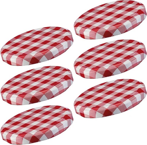 [56000594] WESTMARK SET VAN 6 SCHROEFDEKSELS VOOR 82MM POTTEN