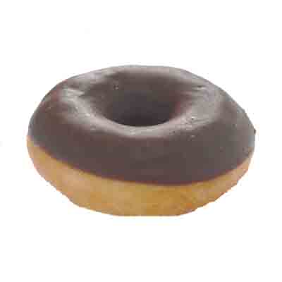 [02040014] D76 MINI DONUT MET CHOCOLADESMAAK 110 X 20GR = DOOS