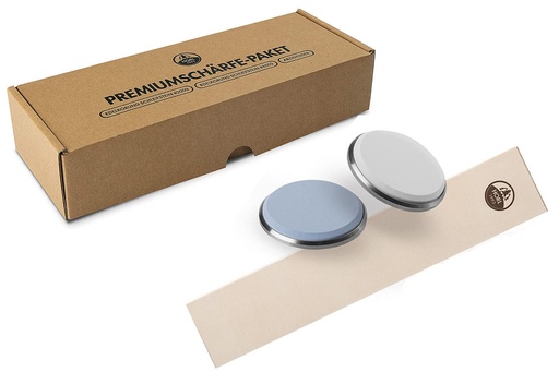 [57663444] HORL 2 PREMIUM SHARPENING SET STONES 3000-6000 + SHARPENING LEATHER