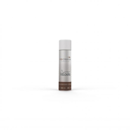 [08058013] 074339 PCB SPRAY VELOURS CHOCOLAT NOIR  500 ML ***S/CD***