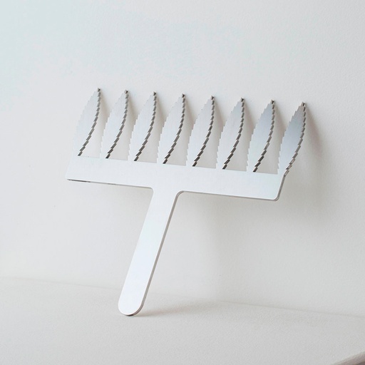 [51701432] PEIGNE À TREMPER DÉCOR "8 PLUMES DE 6 CM" MODÈLE "COMB"