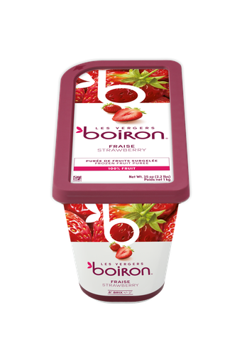[02100036] ❄️BOIRON 589 AARDBEIPUREE *SUIKERVRIJ* 1KG