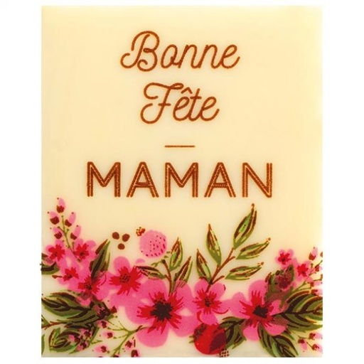 [08056936] 061031 PCB RECHTHOEKEN CB UN BOUQUET POUR MAMAN 5X4CM 70ST ***S/CD***