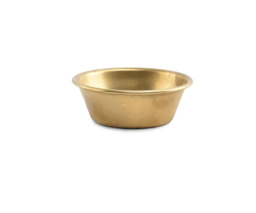 [60252028] BONBISTRO RONDE VINTAGE GOUDEN SALADEKOM 10,5XH2,5CM - 791415