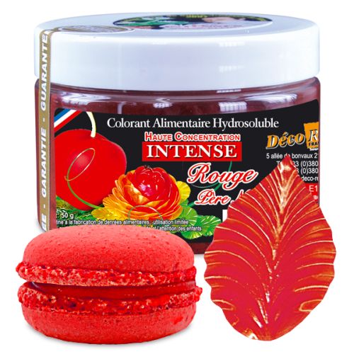 [07053000] INTENS KLEURSTOF ROOD KERSTMIS E124 INT5 50GR=POT