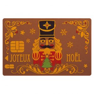 [08057493] 070299 PCB CARTES DE CRÉDIT CL CASSE NOISETTE 8,5X5,5 CM 40PCES ***S/CD***