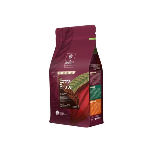 [03070527] BARRY DCP-22EXBRU-E0-89B CACAOPOEDER EXTRA BRUTE KARTON VAN 6 ZAKKEN X 1KG = KG